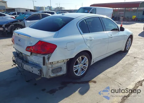 2013 Infiniti G37 Journey from USA, damaged, VIN JN1CV6AP6DM718554